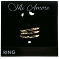 thumbnail image 2 of Mi Amore Stackable  Multiple-Ring-Set Gold-Tone Size 9.00, 2 of 2