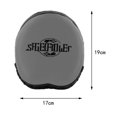 thumbnail image 5 of pitrice Boxing Punching MMA Mitts PU Leather Hand Target for Thai Kick Karate Grey, 5 of 5
