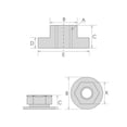 thumbnail image 2 of HHIP M12 X 1.75 20 PIECE T-NUT & FLANGE NUT SET (3903-1279), 2 of 4
