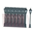 thumbnail image 4 of TISHITA 1/87 Scale Post Light DIY Accs Miniature Outdoor Lighting for Window Display 30pcs, 4 of 8