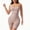 Beige, variant on SELONE Shaping Bodysuit Women Sleeveless Crew Neck Spaghetti Strap Butt Lift Push Up Solid 1 Piece Shapewear Daily
