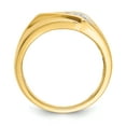 thumbnail image 2 of 14K Yellow Gold Diamond Mens Ring (0.325Cttw) Ring Size 10, 2 of 7