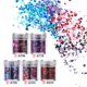 thumbnail image 2 of Purpurina para slime, purpurina extrafina en frascos, ideal para slime, manualidades, esmaltes de uñas, scrapbooking y pinturas. Juego de 5., 2 of 8