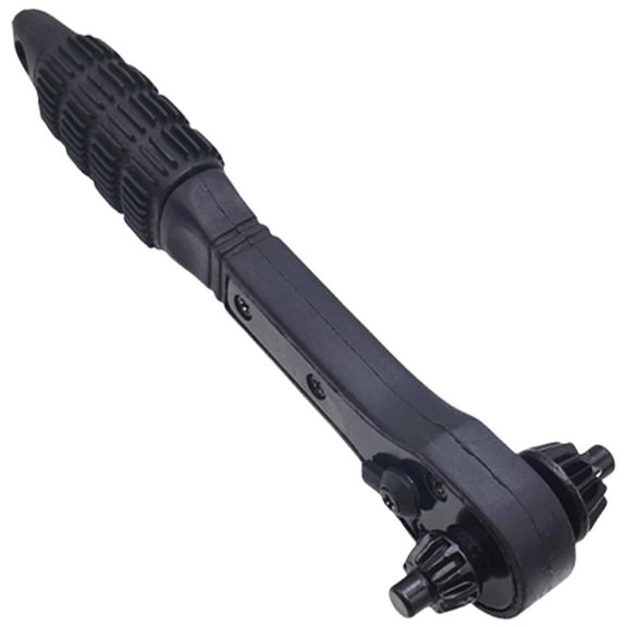 tegongse 2in1 Drill Chuck Key Ratchet Spanner Wrench Hand Drill Chuck Key Drill Electric Ratchet Wrench Spanner Hand Tools