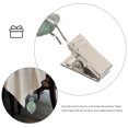 thumbnail image 5 of WHAMVOX Picnic Table Clamp Bird Shape Metal 4Pcs 2.75X1.38X0.98in, 5 of 8