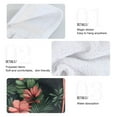 thumbnail image 2 of Yayeee Kitchen Hanging Hand Towels Set of 2 with Loop Bathroom Absorbent Tie Towel, Red Flamingo Pattern, 2 of 7