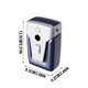 thumbnail image 3 of Ventilador sin aspas montado en la cintura para exteriores con 3 velocidades, banco de energía incorporado de 12000 mAh, motor silencioso, recargable, portátil para uso en construcción y exteriores., 3 of 9