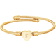 thumbnail image 1 of Pulseras de mujer personalizadas con inicial. Accesorios y regalos para mujer elegantes y resistentes Xtellar dorado, 1 of 4