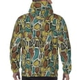 thumbnail image 5 of Hoodies for Men - Camouflage snake Print Long Sleeve Comfrt Men'S Fashion Hoodies & Sweatshirts, Sweatshirts for Men Hoodies Pullover Clothing Clothes with Pouch, 5 of 7