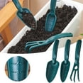 ZENMELE Shovel Rake Flower Mini Household Vegetable Soil Loosening Soil Digging Flower Gardening
