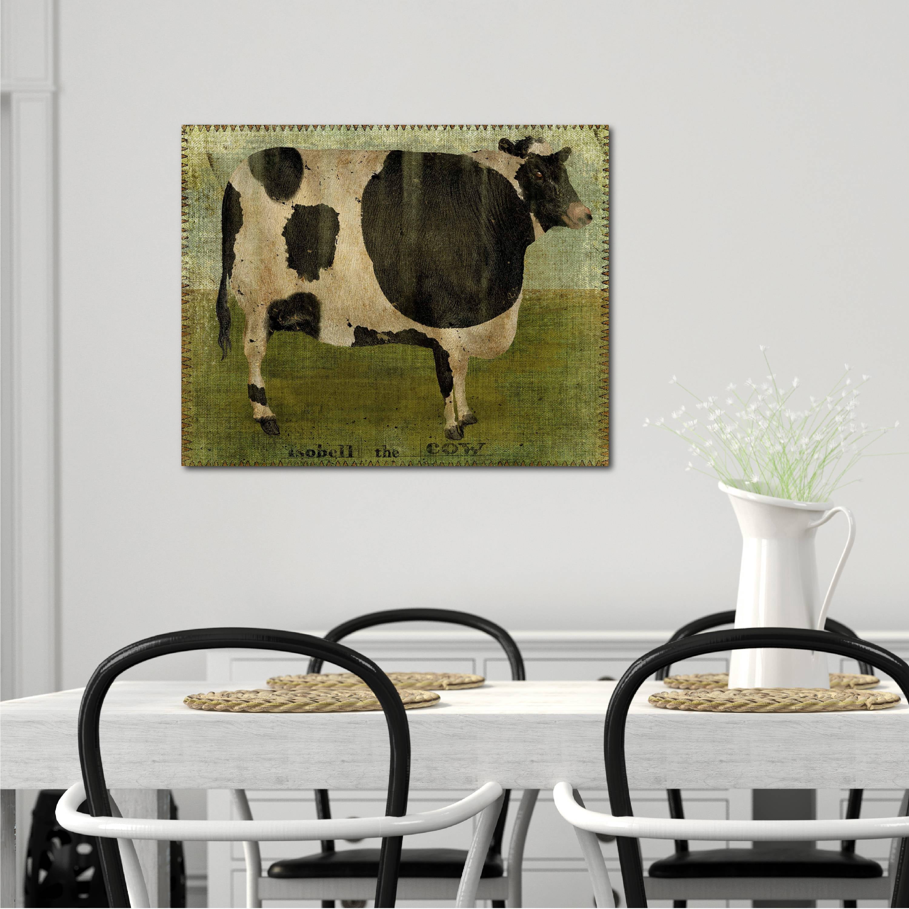 Folk Farm Animal Gallery-Wrapped Canvas Wall Art, 16x20
