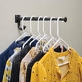 thumbnail image 2 of Ganchos cuadrados de pared individuales (1 unidad), chamarra de 1 punta/sombrero de níquel satinado, para colgar montado, colgar ropa, bolso, bolso, organización de toallas, 2 of 9
