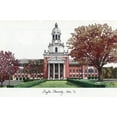 thumbnail image 2 of Baylor University 14w x 11h Manhattan Black Single Mat Gold Embossed Diploma Frame with Bonus Campus Images Lithograph (value savings at $59), 2 of 2