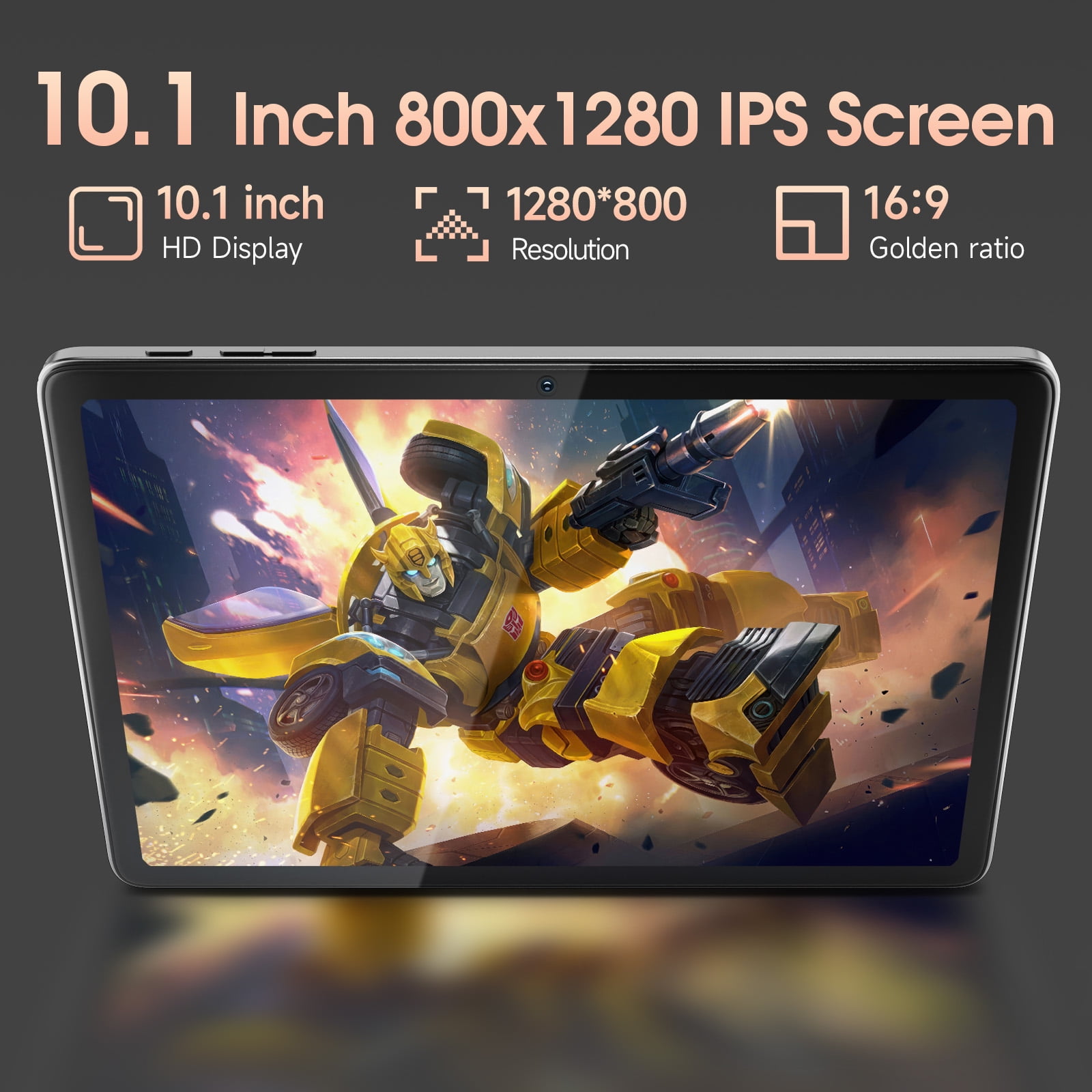 Digiland 10.1 Inch Tablet, Helio G80 Octa-Core, 10+64GB Android Pad, 8+13MP Dual Camera, Long-Lasting Battery for Work & Play Tablet Computer