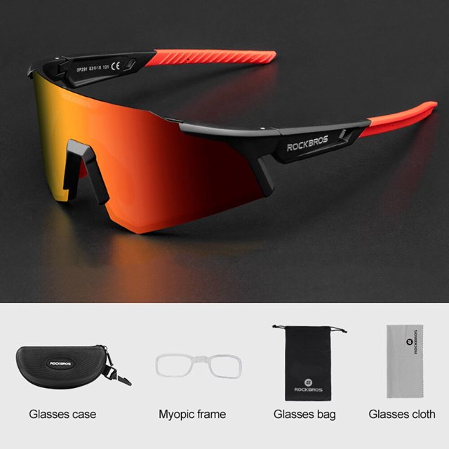 ROCKBROS-gafas fotocromáticas y polarizadas para ciclismo, lentes deportivas antideslumbrantes, UV400, para hombre y mujer qiuyongming unisex