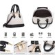 thumbnail image 4 of Set de bolsos Bagsure Fashion para mujer, 4 piezas, piel sintética, 4 of 6