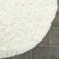 thumbnail image 5 of SAFAVIEH Harvey Solid Plush Shag Area Rug, White, 9'6" x 13'6", 5 of 11
