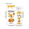 thumbnail image 3 of Beeswax Wood Polish Spray,Beeswax Essential Oil Wax,Bee S Wax Polish And Cleaner,Natural Wood Polish Spray For Living Rooms,Kitchens,Wood Furniture Floors, 3 of 5