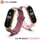 thumbnail image 2 of Correa para Xiaomi Mi Band 7 8 6 5 4 3 Reemplazo de pulsera de silicona para Xiaomi Band 4 MiBand 7 6 5 4 3 Correa de muñeca Tan Jianjun unisex, 2 of 2