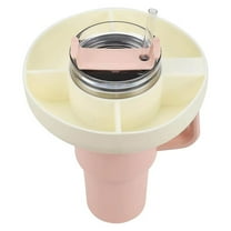 JGJJUGN Four Partition Snack Platter, Reusable Snack Tray, Durable Material, Convenient for Travel and Outdoor Use, Easy Installation and Disassembly