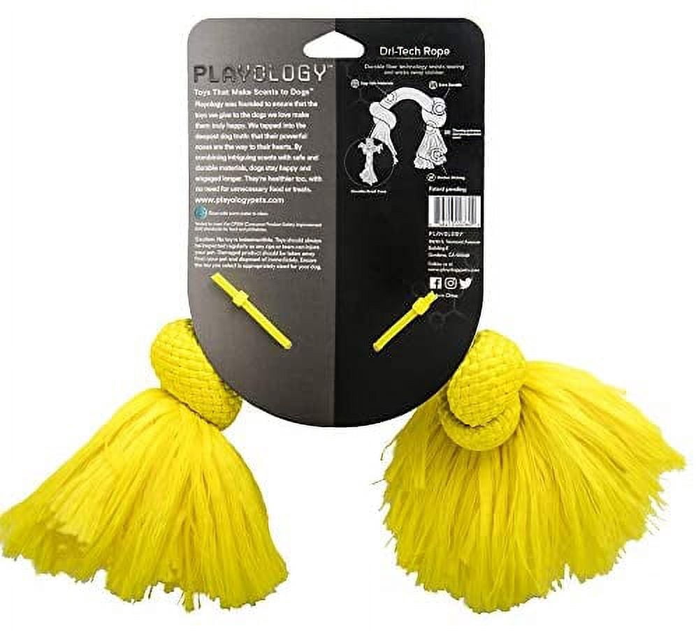 Dri-Tech Rope Dog Toy Chicken Scent
