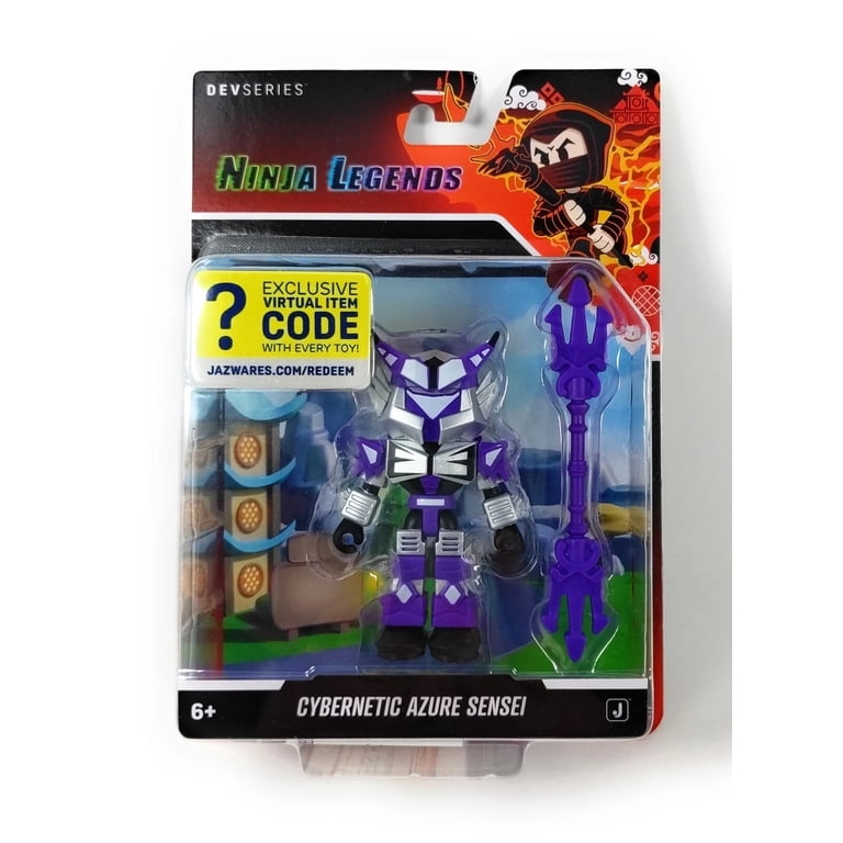 Jazwares Roblox Ninja Legends Cybernetic Azure Sensei Action
