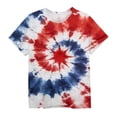 thumbnail image 6 of NAISIBABY Kids Girls 4th of July T-Shirt, Round Neck Patriotic Prints Short Sleeve Summer Fashion Tee Blue Size 7-8, 6 of 6