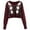 Red, variant on Sweaters for women Fashion Women's Argyle Pattern Long Sleeve England Style Sweaters Ladies Top christmas sweater women
