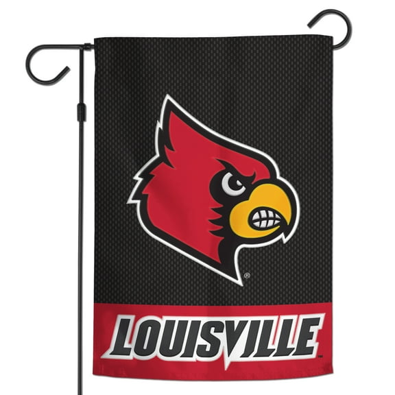 WinCraft Louisville Cardinals 12" x 18" Applique Garden Flag