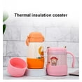 thumbnail image 3 of Trianu Silicone Bumper Boot for Stanley Quencher Adventure 40oz Tumbler with Handle & Stanley IceFlow 20oz 30oz, Protective Water Bottle Bottom Sleeve Cover, Pink, 3 of 8