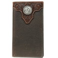 thumbnail image 2 of Ariat® Circle Concho Chocolate Brown Leather Rodeo Wallet A3510202, 2 of 2