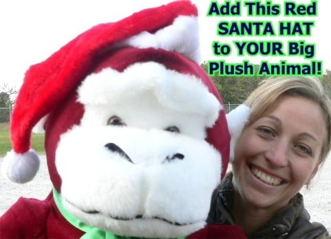 santa hat for big heads