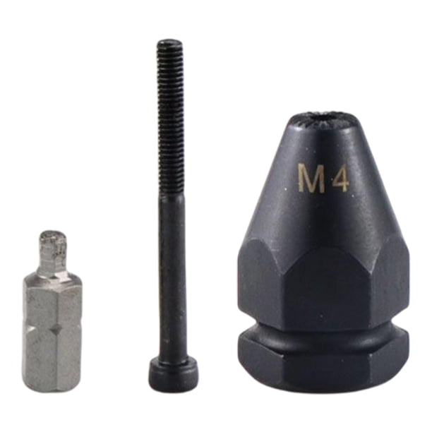 Adaptador eléctrico de para tuercas de remache M3 a , accesorios para herramientas, accesorio de taladro de remache, mandril de material acero de CUTICAT Mandriles de tuerca