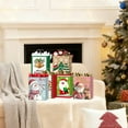 thumbnail image 4 of 24 Pack Christmas Bags with Handles, Small Kraft Christmas Bags for Presents, Multipack Xmas Paper Bags with 12 Unique Designs for Party Favour, Xmas Decoration, 4 of 7