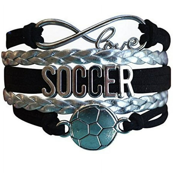 Soccer Bracelet- Girls Soccer Bracelet- Soccer Jewelry - Perfect Gift For Soccer Players