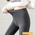 thumbnail image 2 of Forro Polar Para Mujer, Mallas Gruesas Elásticas De Cintura Alta Con Tira De Hilos, Pantalones De Yoga Cálidos Térmicos Para Invierno, Pantalones Para Senderismo Y Correr Cateissary HA046624-06, 2 of 6