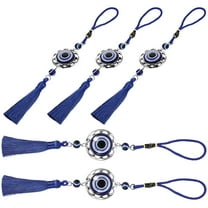 FRCOLOR  5 Pcs Blue Eye Pendant Decals Reflectors Evil Decor for Door