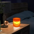 thumbnail image 4 of Halloween Decorations Halloween Cylindrical Evil Pumpkin Lights Glowing LED Electronic Candle Lights Spooky Festival Supplies Halloween Decoration and Gift Orange, 4 of 6