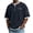 Navy, variant on felwors Waffle Henley Shirts for Men Crew Neck Short Sleeve Shirts Tshirt Quarter Zip Pullover Sweatshirt with Zipper Pockets (Khaki, XXXL)