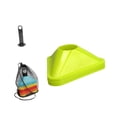 thumbnail image 1 of Lipstore 10Pcs Triangle Soccer Cones for Training Football Field Marking Portable Agility Green, 1 of 8