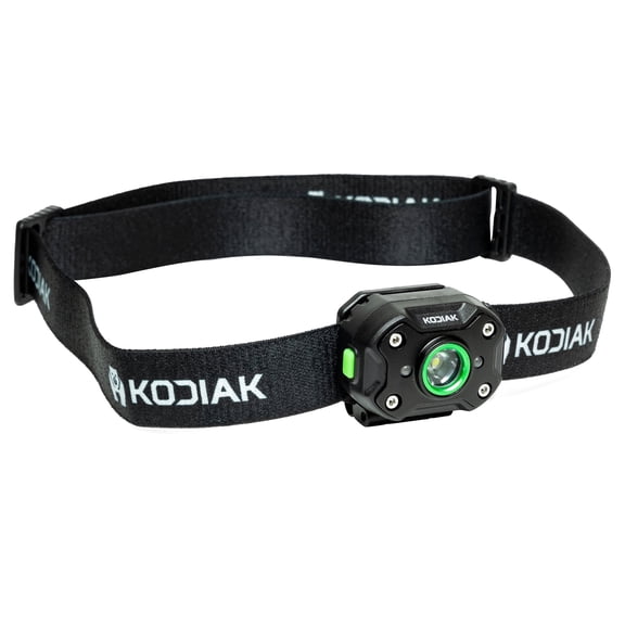 Kodiak 400 Lumen Rechargeable Headlamp & Cap Light – Ultra-Bright COB LED, Multi-Mode, Lightweight & Durable