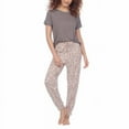 thumbnail image 5 of Honeydew Ladies' 3-piece Lounge Set (Natural Leopard, Medium), 5 of 5