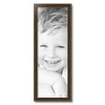 thumbnail image 2 of ArtToFrames 10x29" Gold with Burgundy Panel Picture Frame, Gold Wood Poster Frame, with Regular Acrylic and Foam Backing 3/16 inch (FBPL-4758), 2 of 7