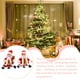 thumbnail image 5 of Bewildely Juguete Musical de Papá Noel de Navidad, tela rotativa portátil con batería, decoración decorativa con temática de Navidad, regalo Kits de decoración para fiestas sin bolsa, 5 of 6