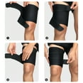 thumbnail image 5 of BESTSKY Thigh Brace,Breathable Thigh Support Compression Sleeve,Supportive Slimming Leg Bandage,Black, 5 of 7