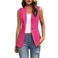 thumbnail image 2 of IMENGL Débardeur d'Été Sans Manches Léger Doublé Mode, Rose m, Taille M-TG, 2 of 6