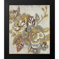 thumbnail image 2 of Zarris, Chariklia 12x14 Black Modern Framed Museum Art Print Titled - Honeyed Blooms II, 2 of 5