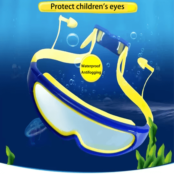 Jacenvly Toddler Toys Age 2 to 5 Boys Children'S Anti Fog Swimming Goggles with One Piece Earplugs