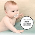 thumbnail image 6 of Nanobebe Flexy Newborn Pacifier, 0-3m - White, 6 of 9