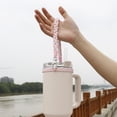 thumbnail image 6 of 3PCS Water Bottle Handle, Effortless Transportability, 15.35*2.44in, Water Bottle Strap, Tumbler Strap Accessory, Portable Travel Mug Lanyard, for Gym and Outdoor Outings, 6 of 9